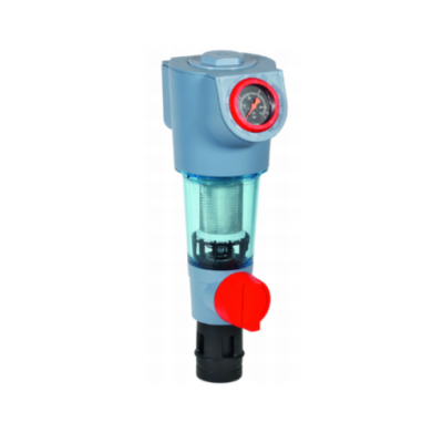 1" Rückspülbarer Hauswasser-Filter inkl. Anschlussstück