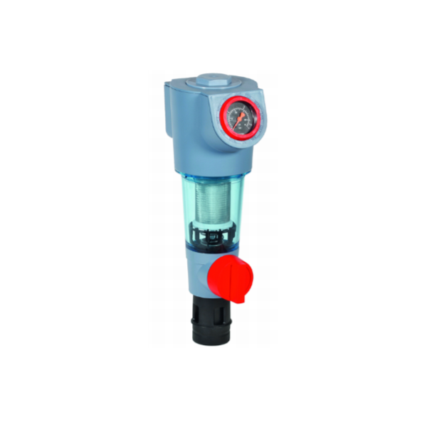 1" Rückspülbarer Hauswasser-Filter inkl. Anschlussstück