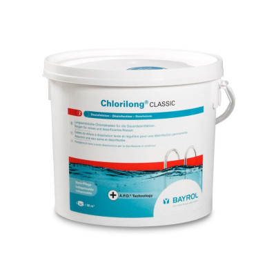 Chlorilong Classic Tabletten 5 kg Eimer - Wasserpflege mit Chlor