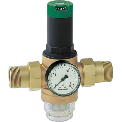 Honeywell Druckminderer - 1" mit Manometer