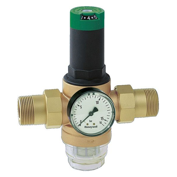 Honeywell Druckminderer - 5/4" mit Manometer
