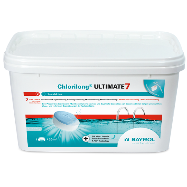 e-Chlorilong Ultimate7 1 Dose 4,8kg - Wasserpflege mit Chlor