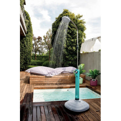Sunny Niagara Solardusche blau