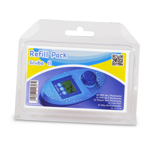 Nachfüllpack für Pooltester Scuba II