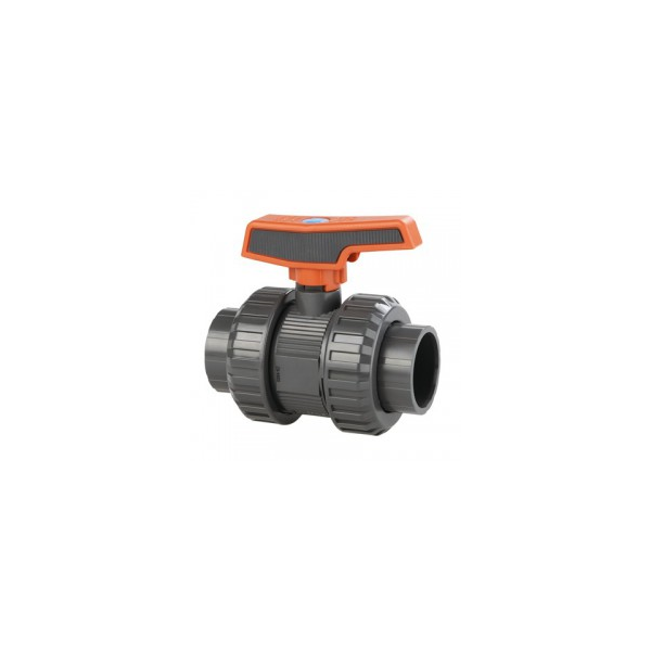 DA 50 Schwimmbadkugelhahn PVC-PN 16 TYP EURO Cepex