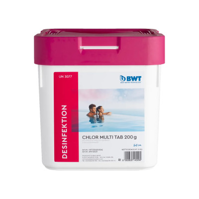 BWT - Chlor Multi Tab 200g - 5kg
